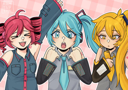 Triple Baka Print